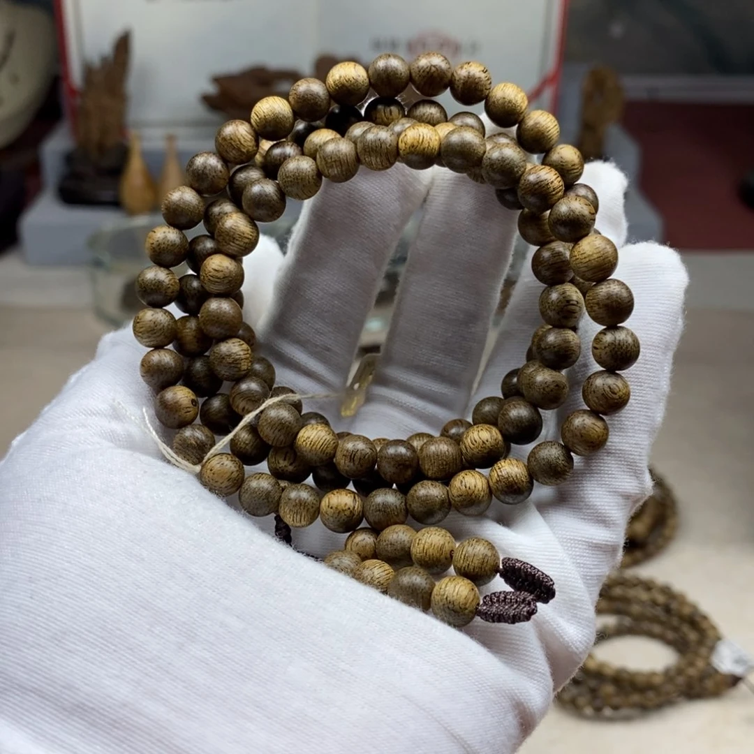 沉香手串文莱 07多 15克 随机发货