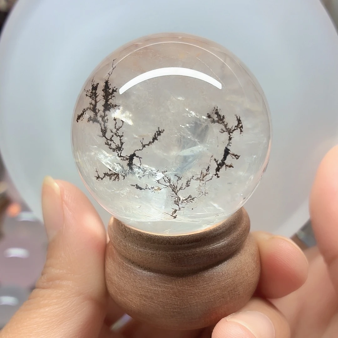 水晶珠宝半成品未镶嵌发财树44