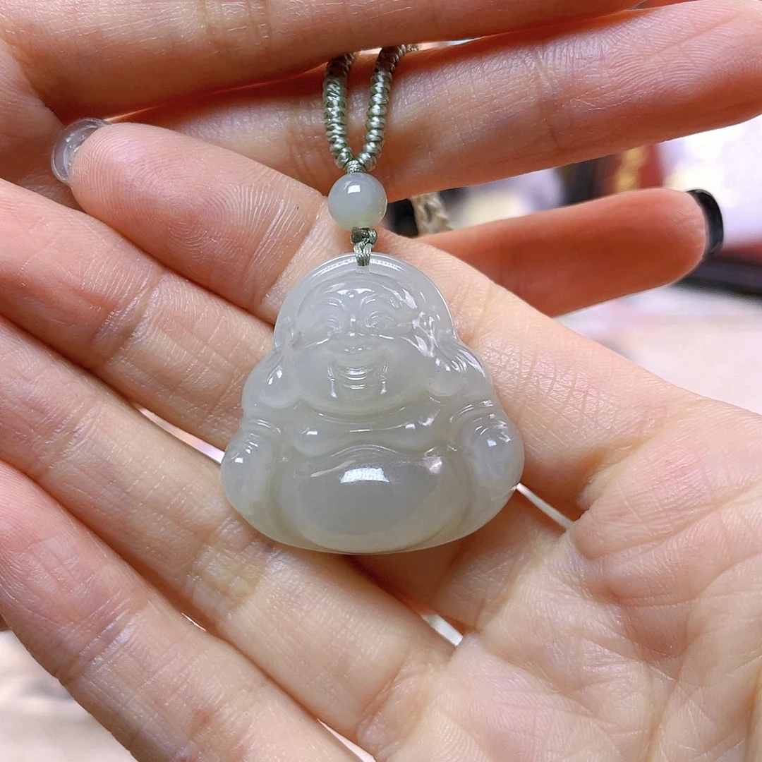 菊****和田玉未镶嵌吊坠(赠链)