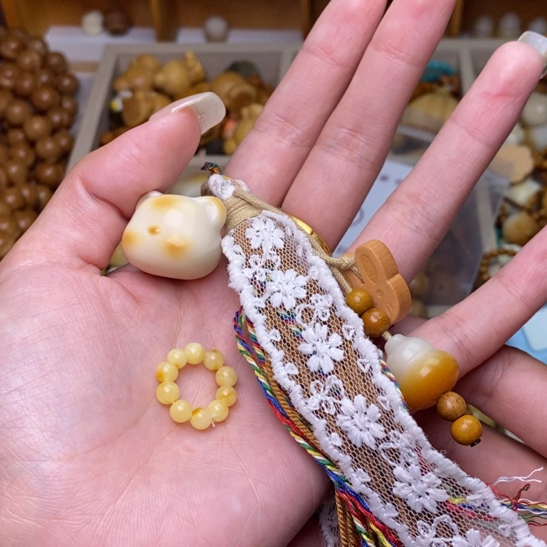 ˗***˗吊坠猴头核桃小熊小蜜卡环焦糖玛奇朵流苏
