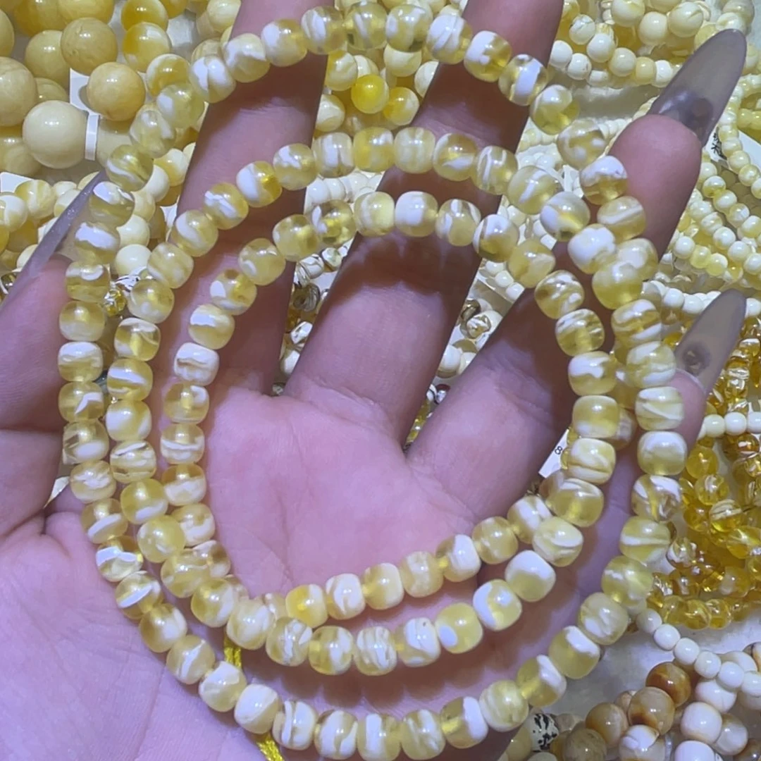 蜜蜡未镶嵌珠宝奇石6m