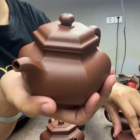 茶壶紫砂泥料底槽清