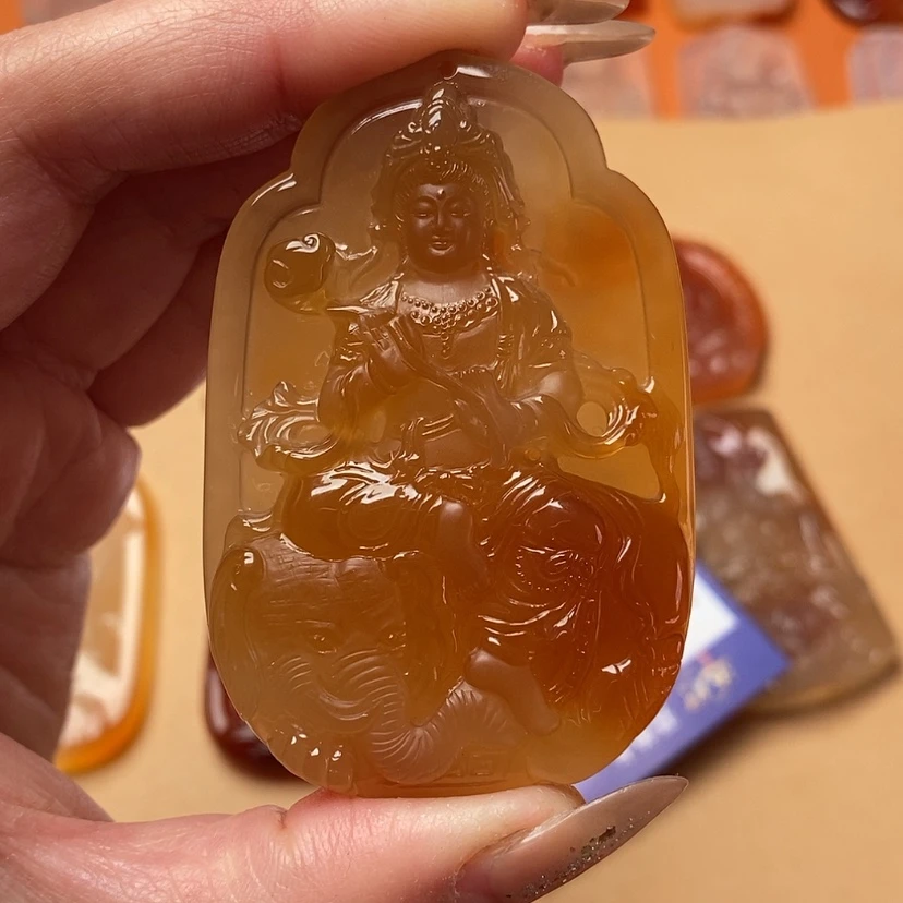 【闪购商品】玛瑙/玉髓颈饰未镶嵌D**王