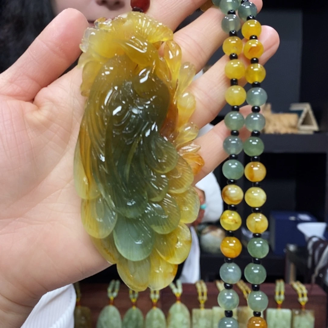 岫玉挂件吊坠未镶嵌