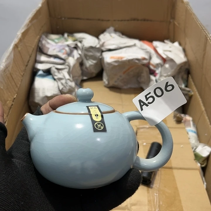 瓷片茶摆件工艺品摆件666