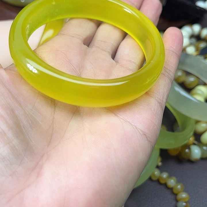 蛇纹石玉合金手镯