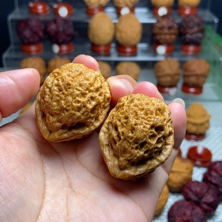 把件文玩核桃寿桃50