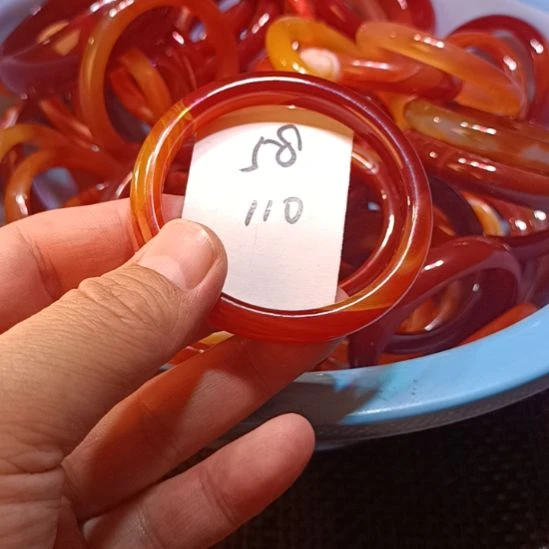 玛瑙/玉髓未镶嵌手镯