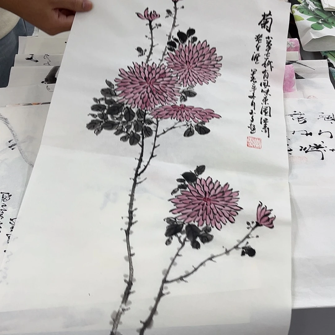 国画纯手绘作品欣赏