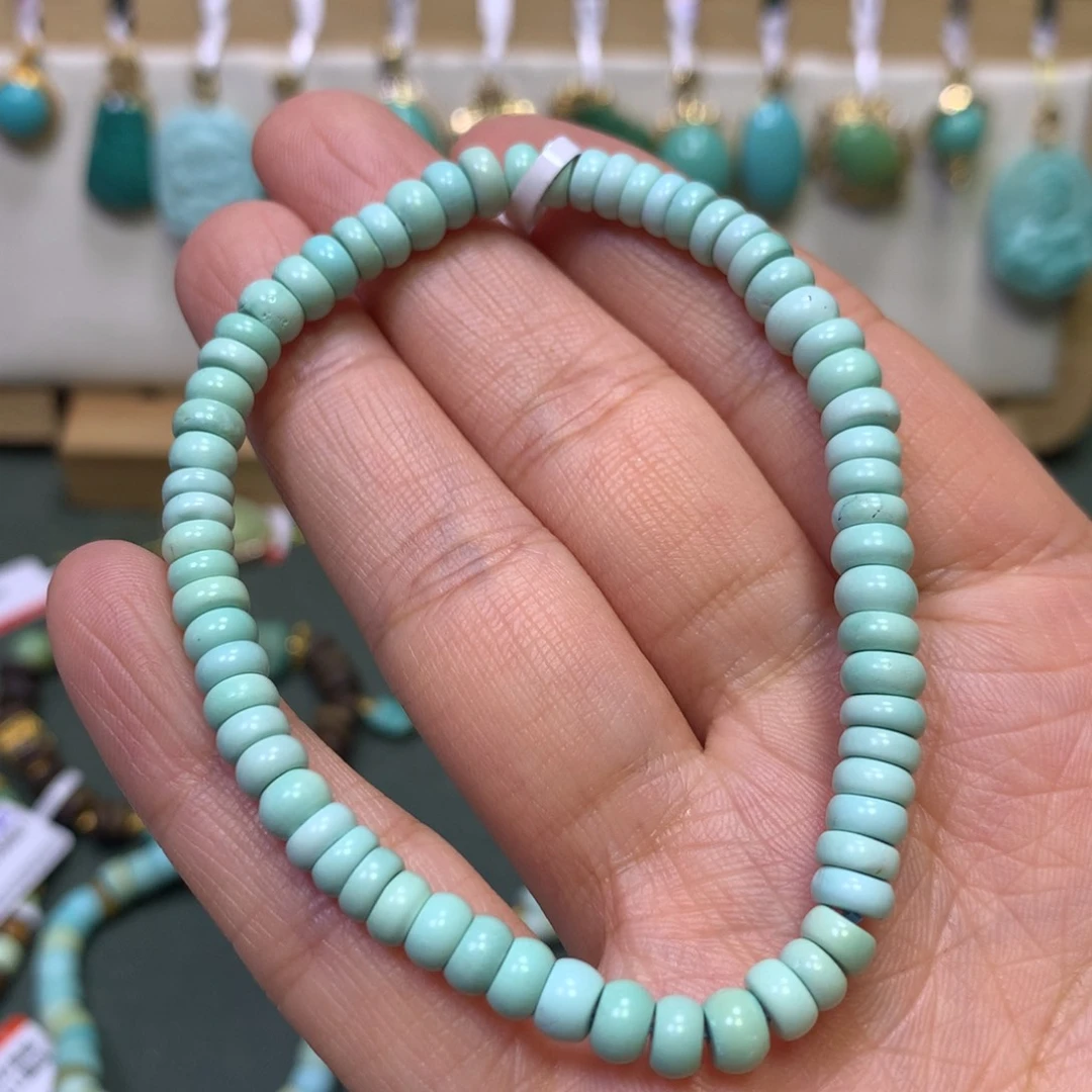 绿松石手串未镶嵌