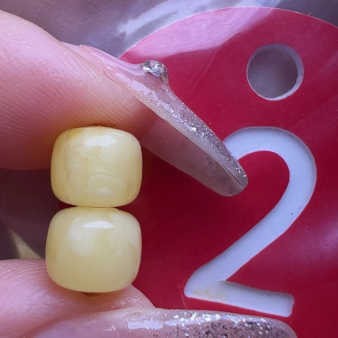 未镶嵌蜜蜡珠宝奇石7mm老型