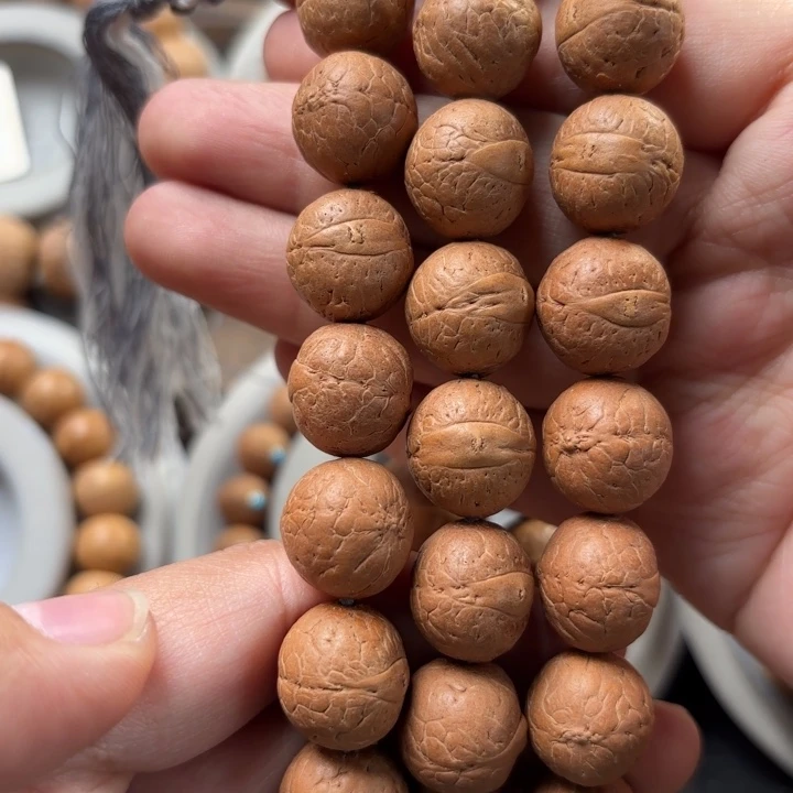 凤眼菩提手串鱼**心14.5mm脖挂