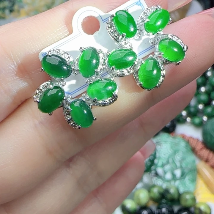 翡翠未镶嵌颈饰天然A货188