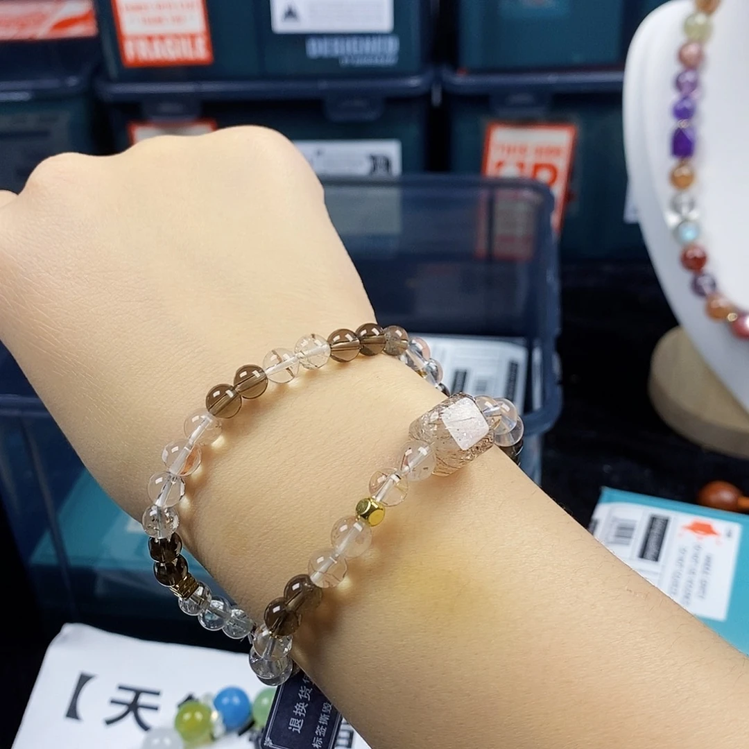 手链银S925镶嵌水晶
