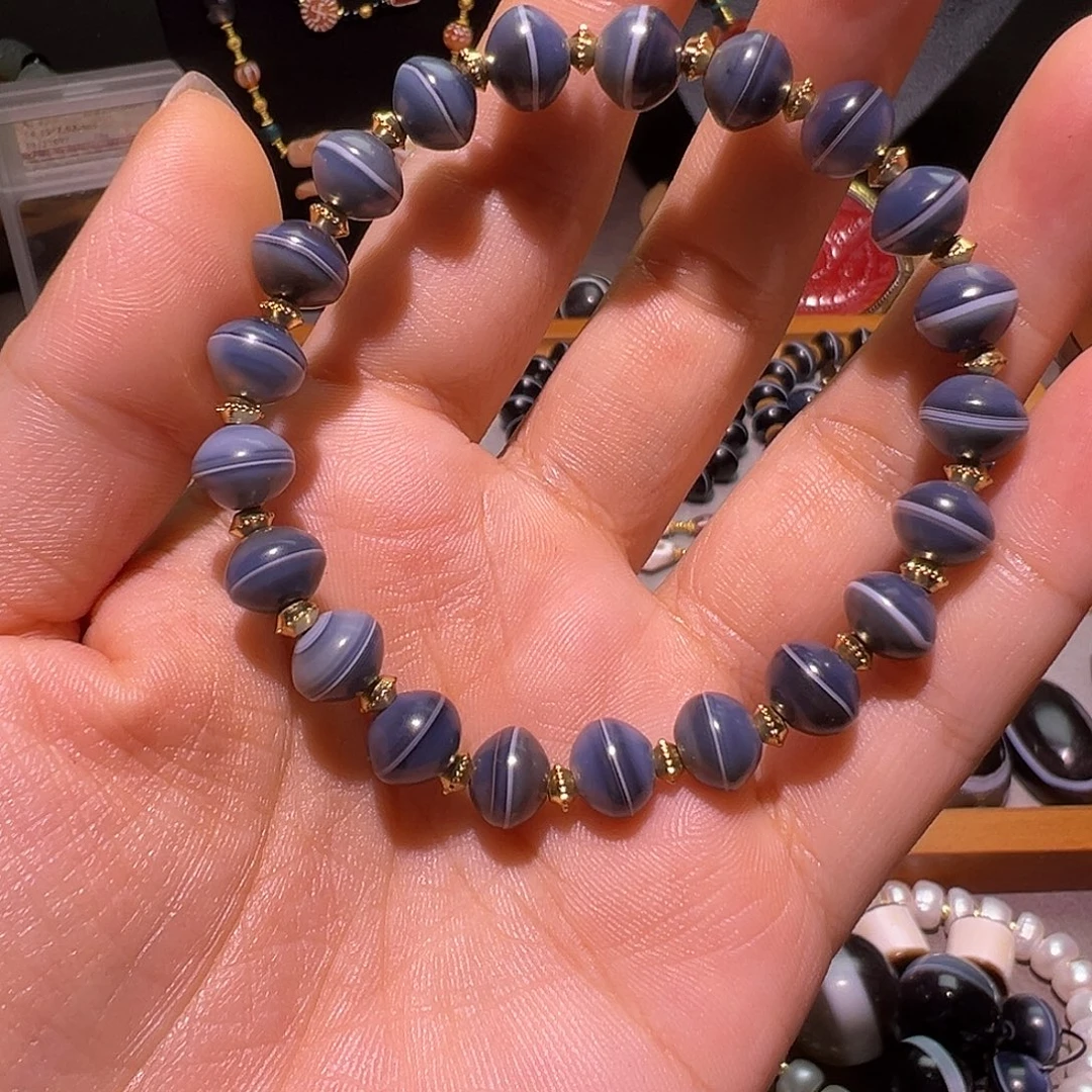 玛瑙/玉髓未镶嵌手链