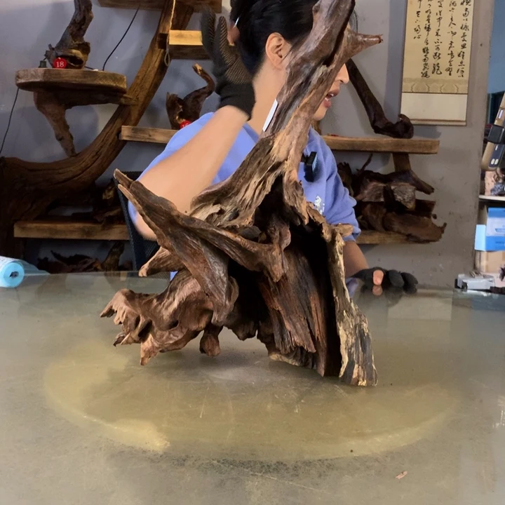 幡****天然的云南紫柚木会黄