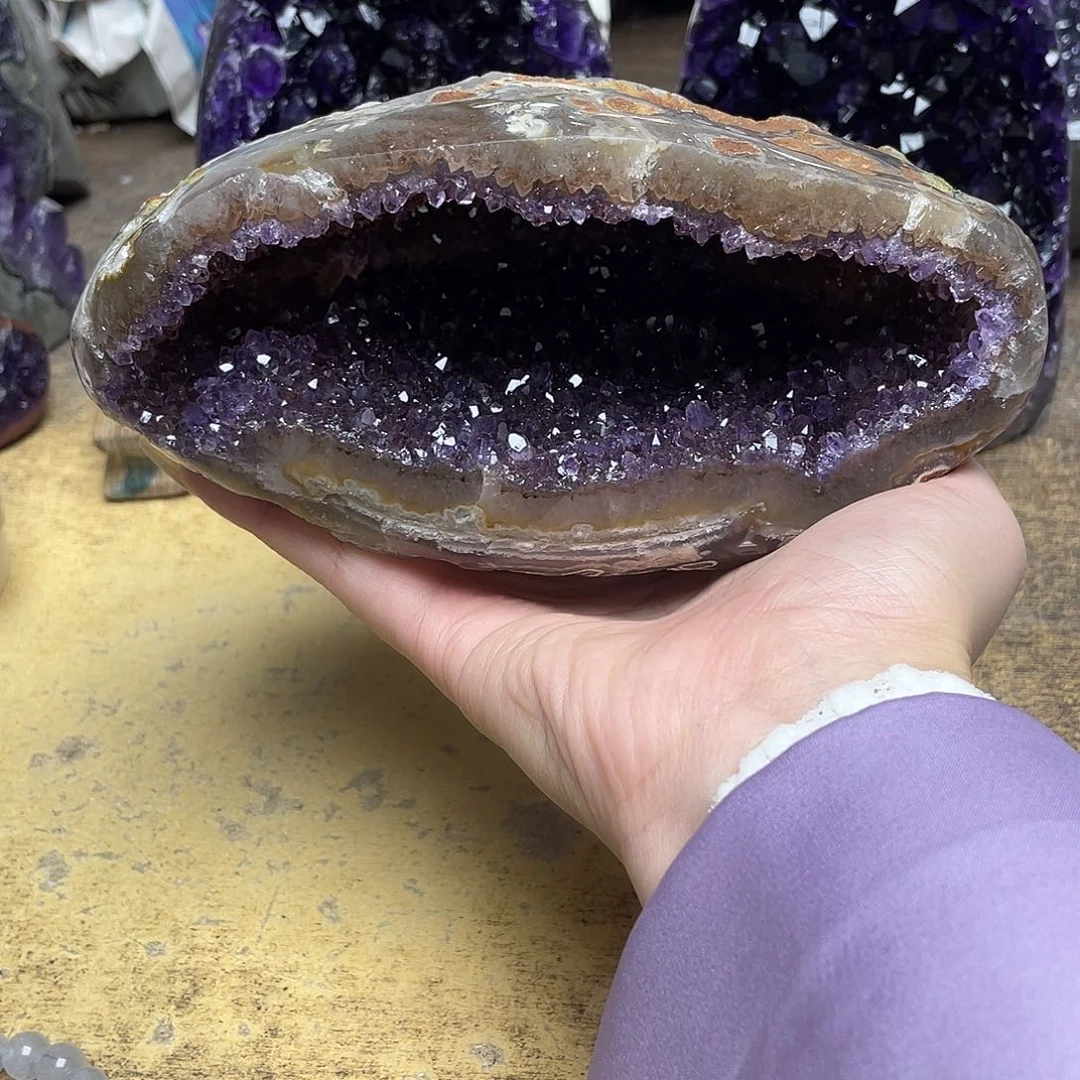 紫晶大型摆件（非配饰）未镶嵌