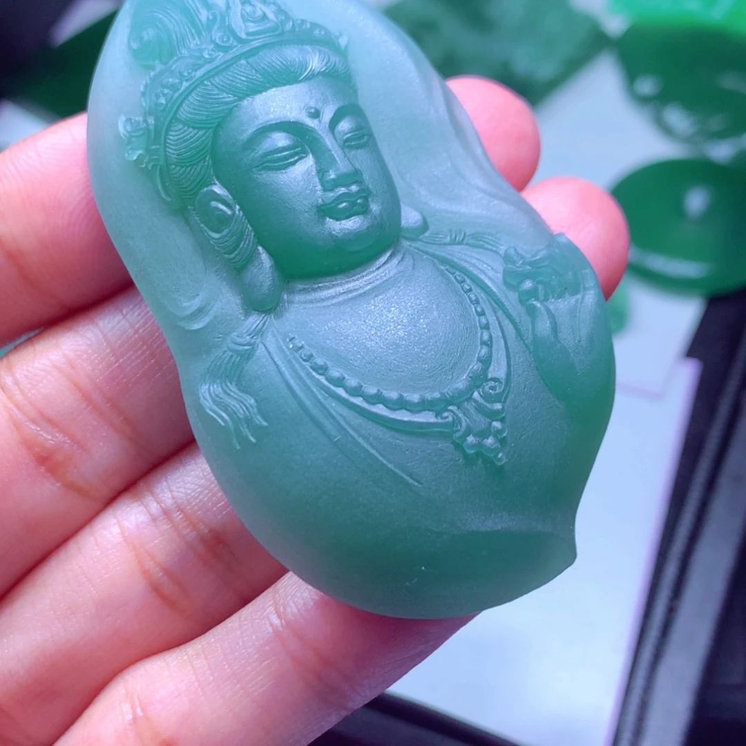未镶嵌定制翡翠炫****媒