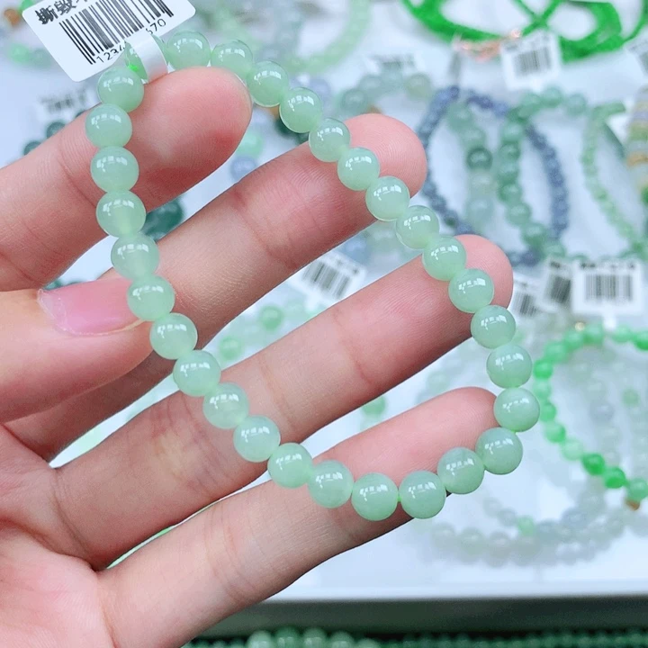 未镶嵌手链翡翠翡翠