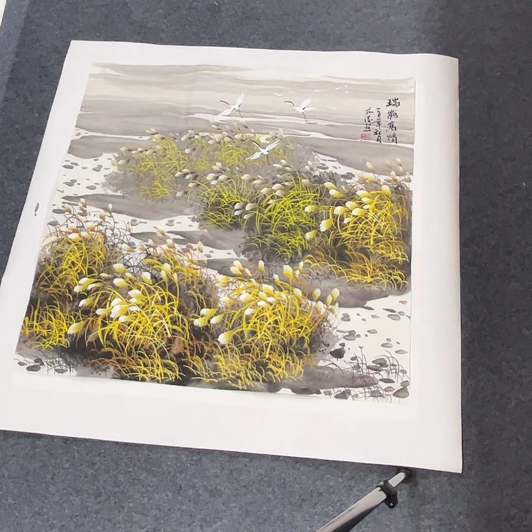 国画精品手绘国画作品