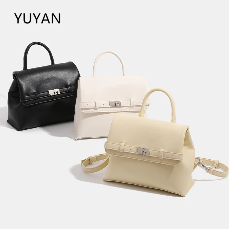 通勤简约双肩包女2025新款爆款设计师高级感小众单肩斜挎手提背包