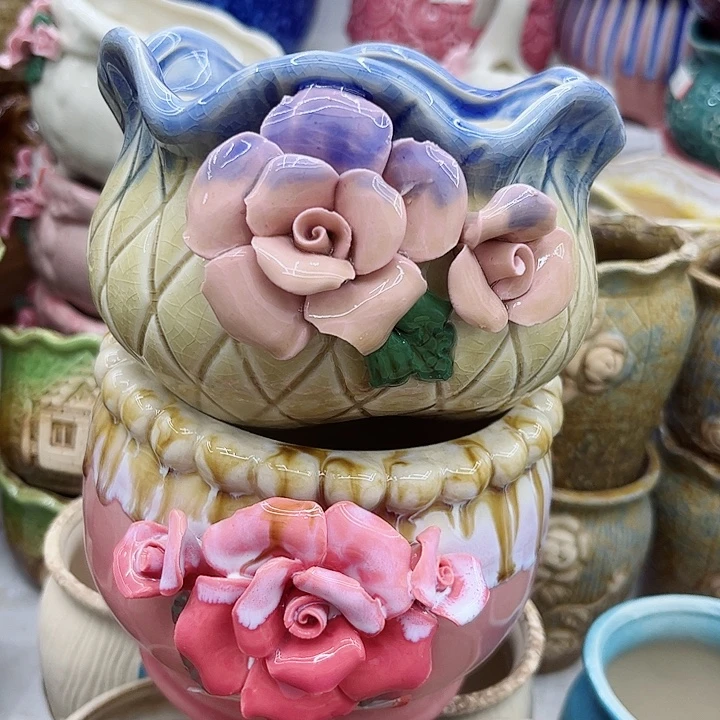 多肉绿植陶瓷花盆