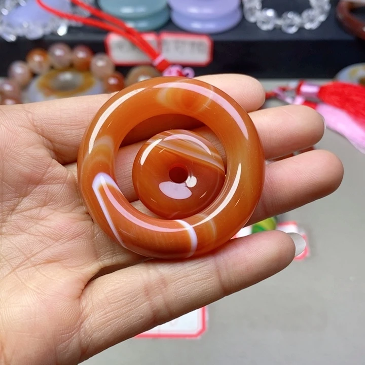 玛瑙/玉髓吊坠(不含链)未镶嵌1**8
