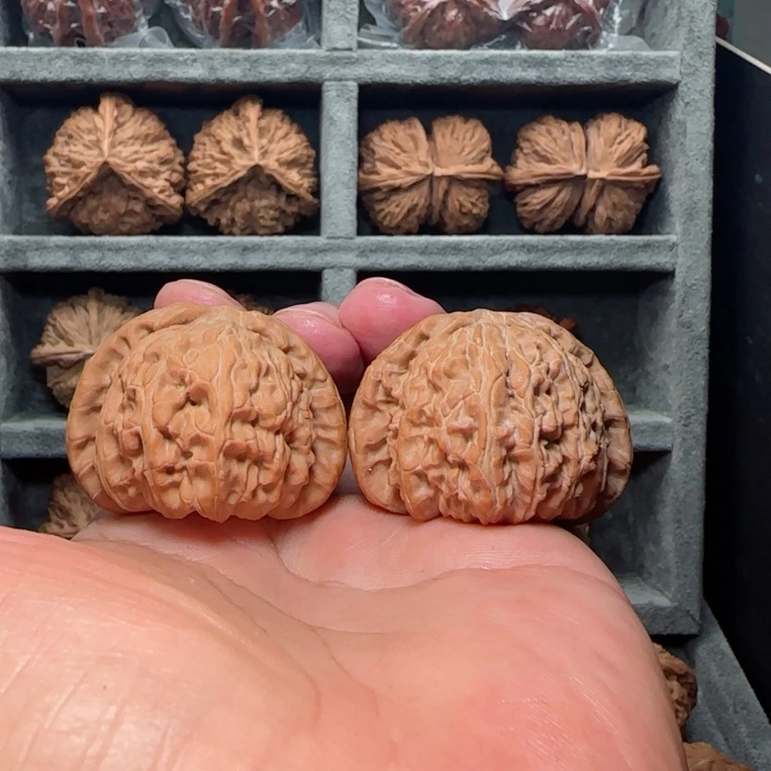 【闪购商品】文玩核桃吊坠o*e白狮子