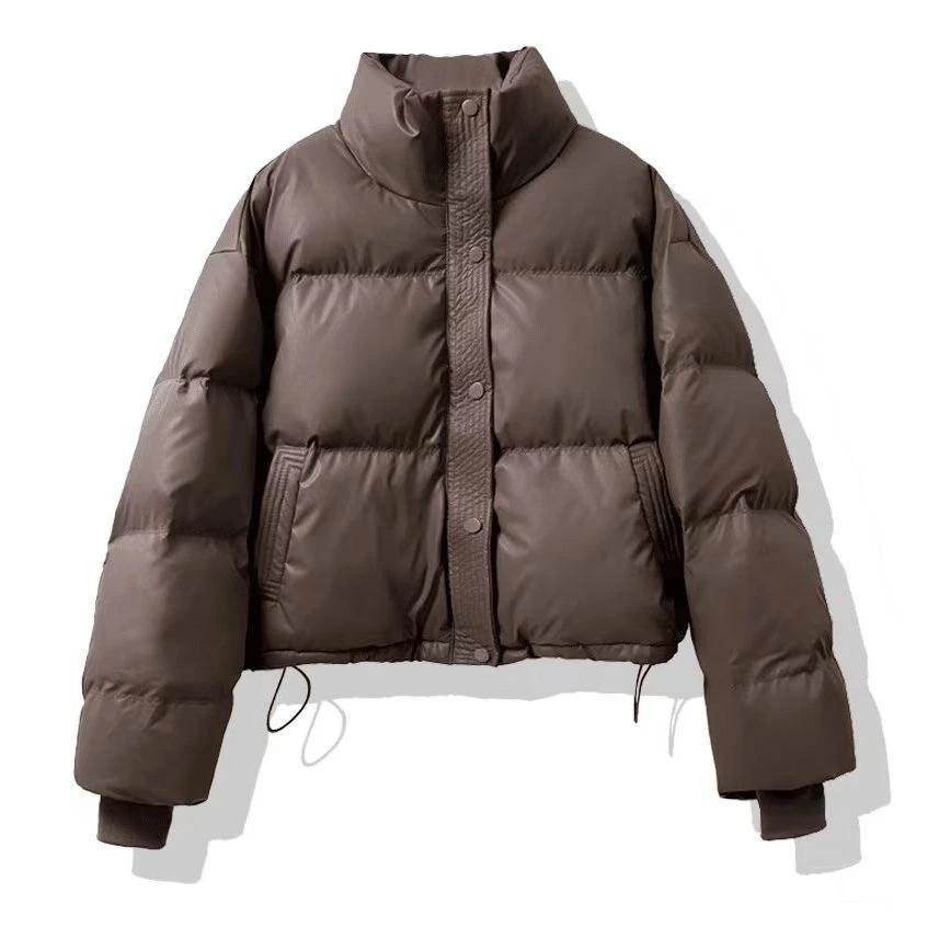 棉服短款免洗2025立领加厚面包外套棉衣潮流外套