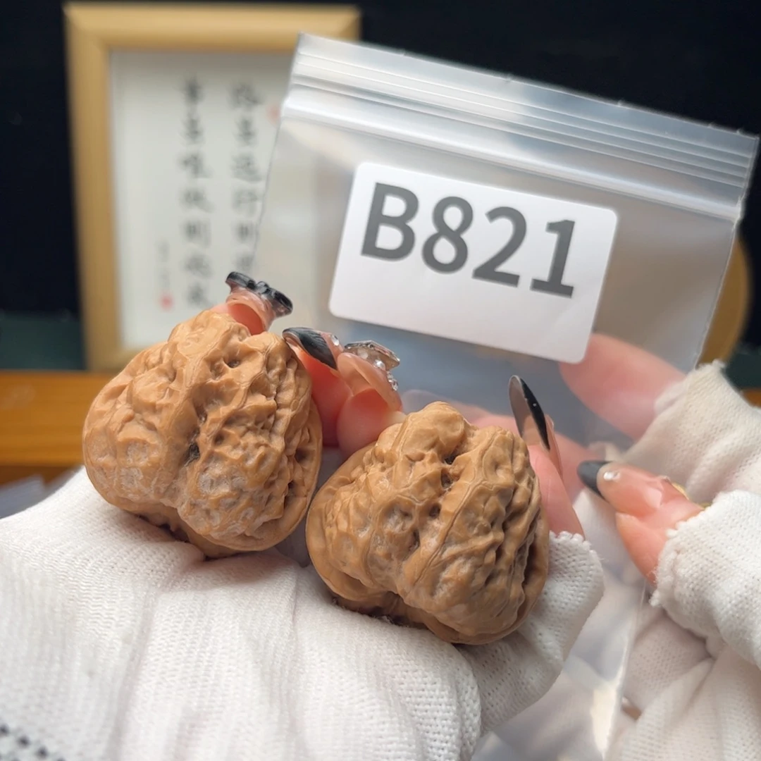 把件文玩核桃37蛤蟆头b821