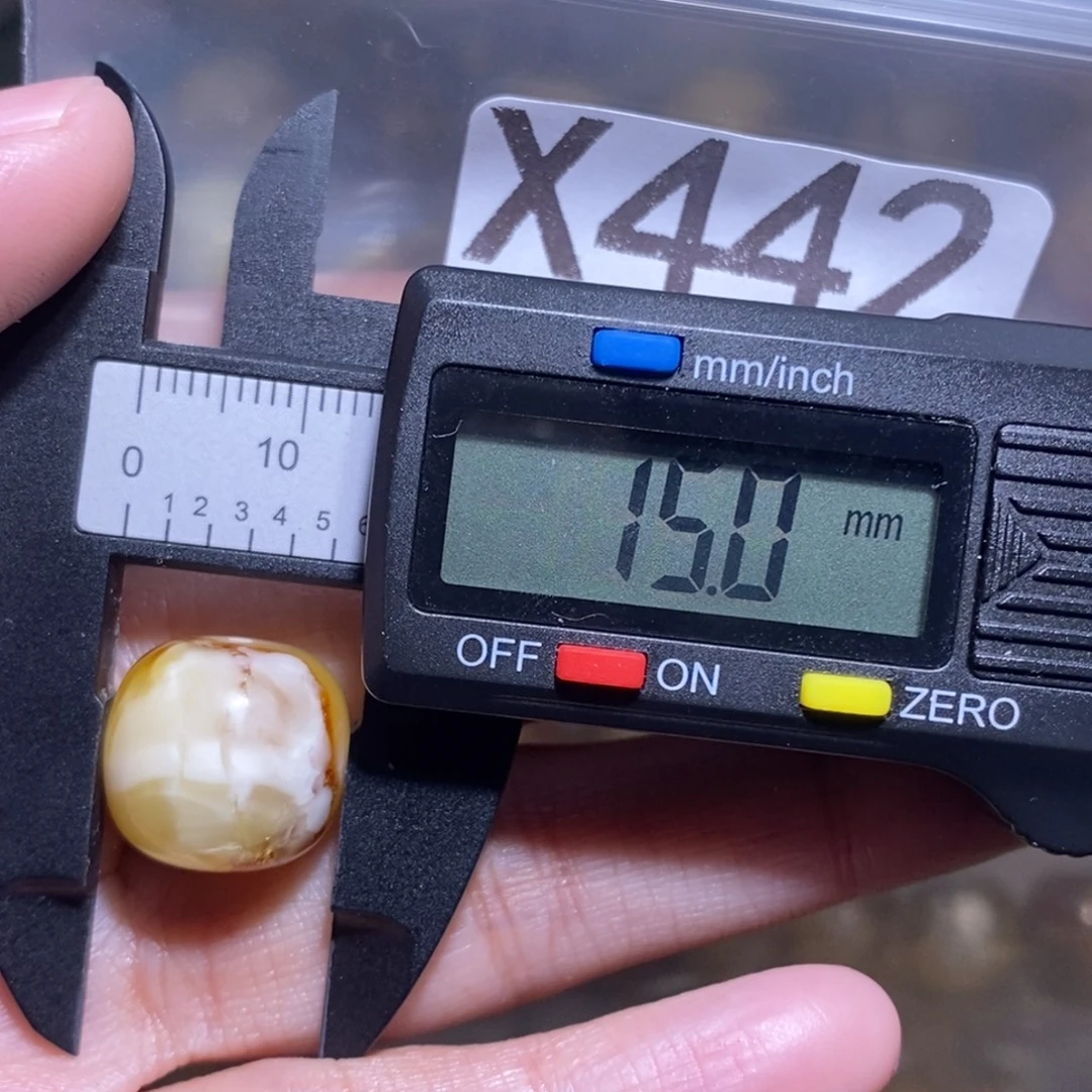 金珀18K金镶嵌裸石未镶嵌琥珀蜜蜡裸石