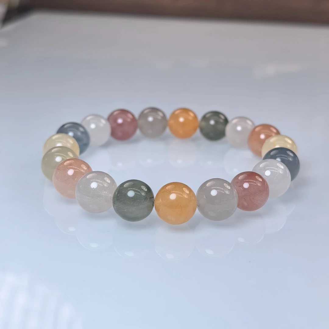 高品质兔毛手串10.5MM左右
