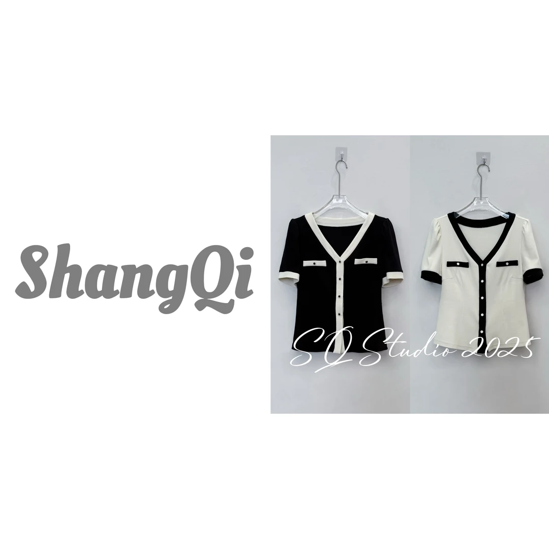 【按头安利上衣】短款设计感夏季显瘦气质小众上衣--K910卡码拍大