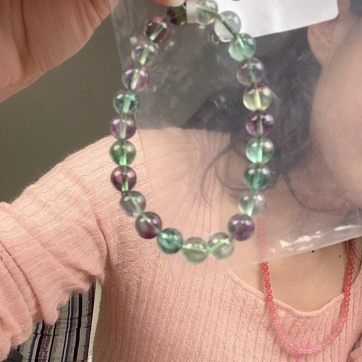 未镶嵌手链水晶咖8