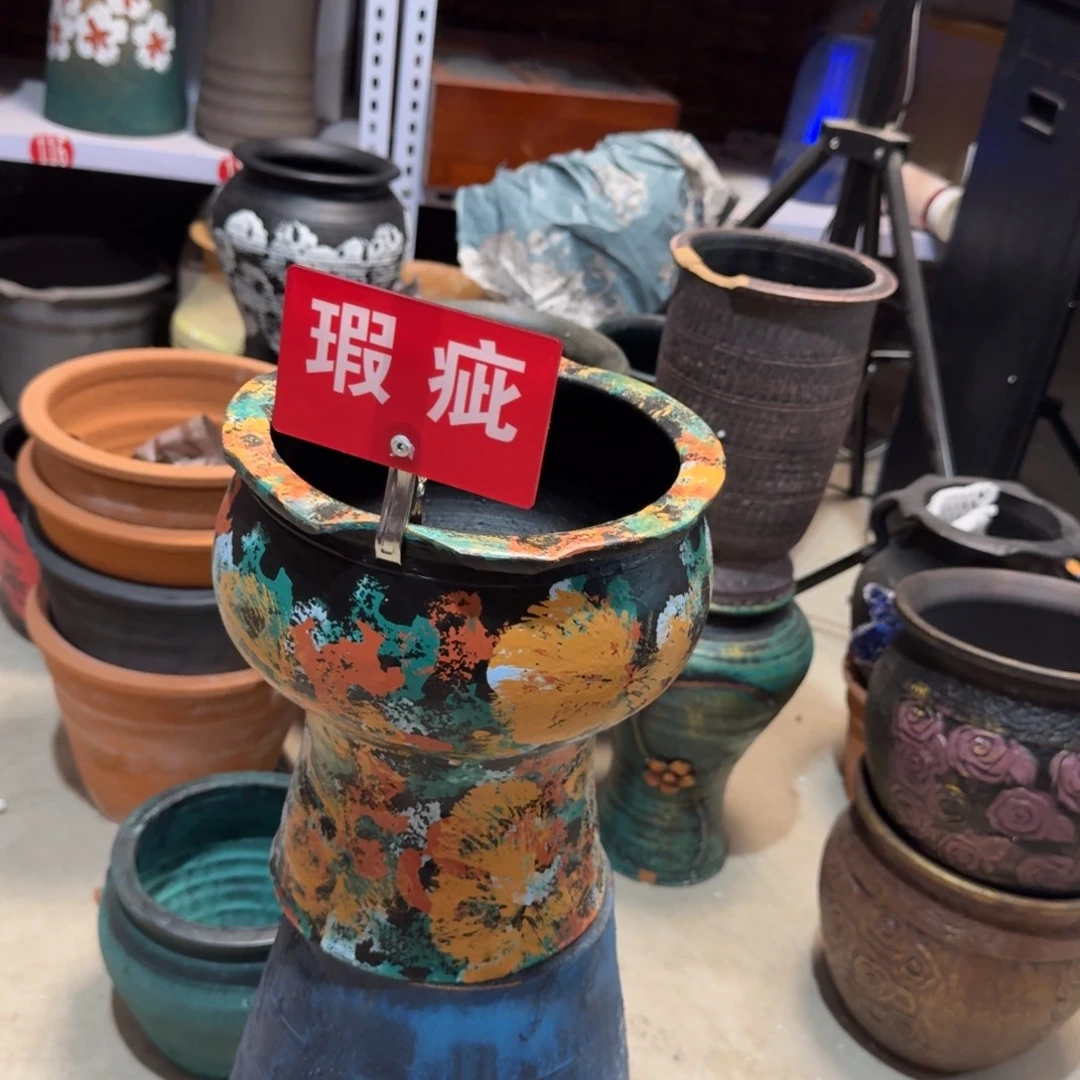 带孔高端浮雕花盆炸炸炸