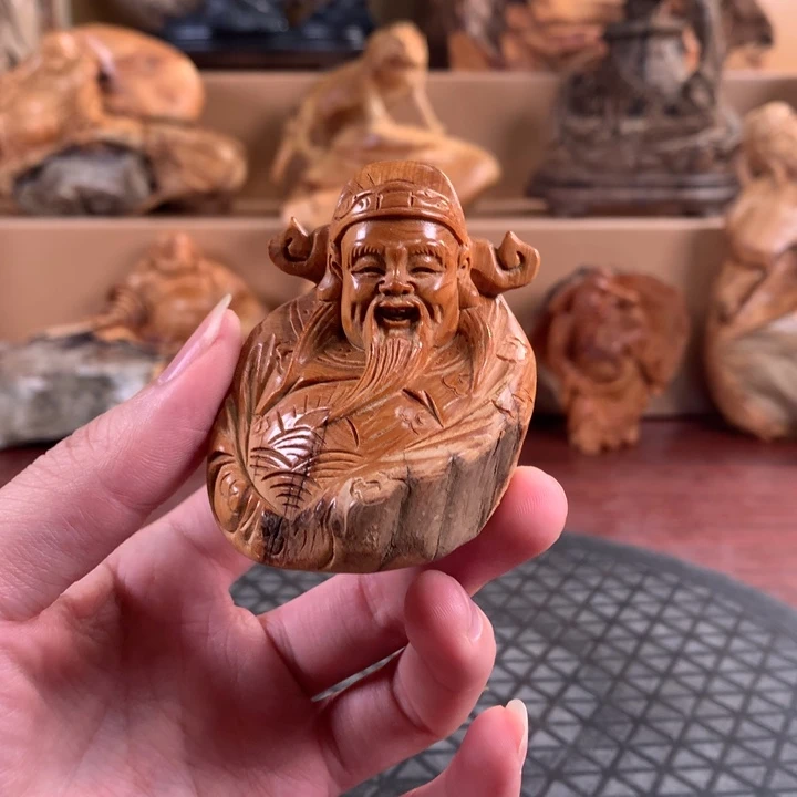 柏木（崖柏）根雕摆件