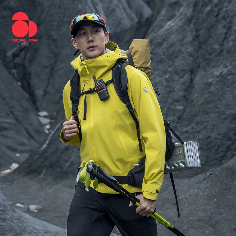 【黄金甲PRO】博主同款-三层硬壳冲锋衣徒步登山防风防水爬山装备
