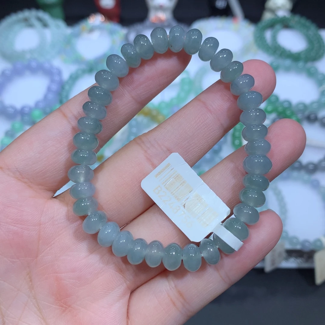 翡翠未镶嵌手串天然