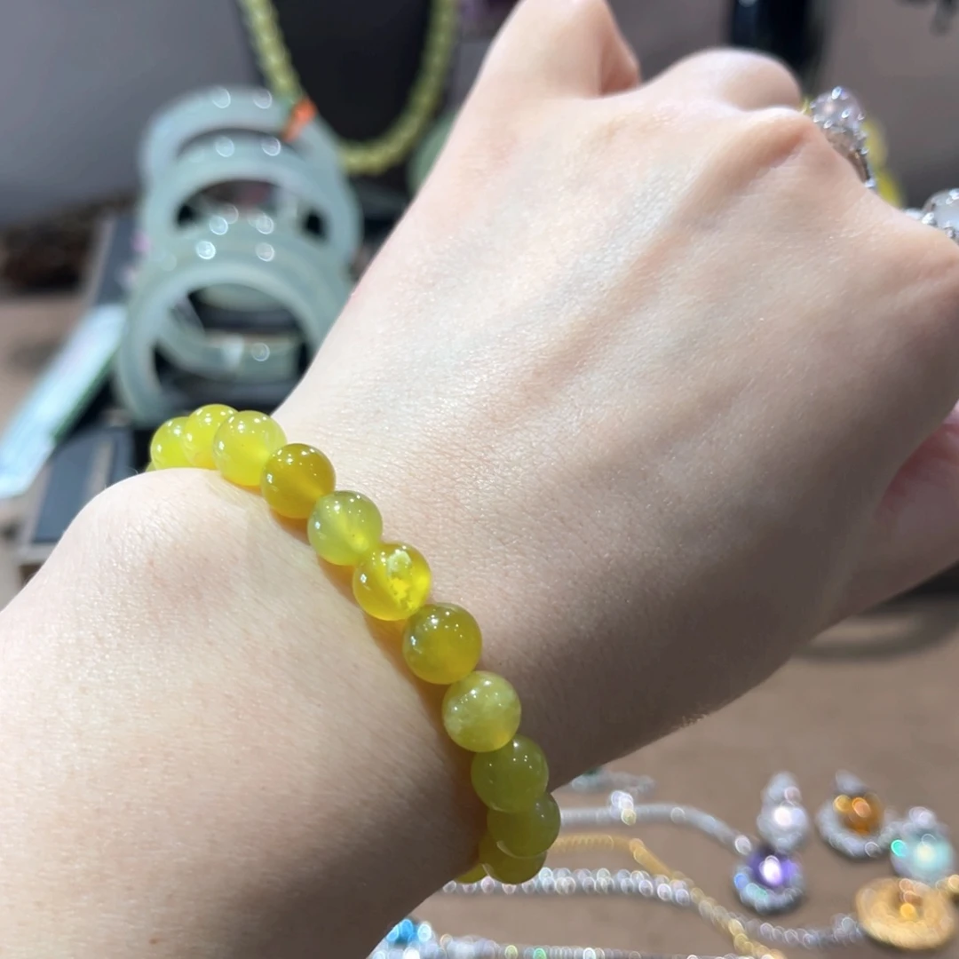 岫玉手镯未镶嵌手镯