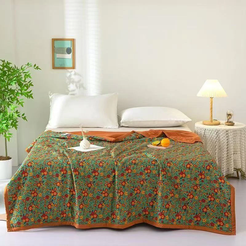 【试睡15天】繁花夏凉被夏季薄款1.5*2米透气防蹬空调被