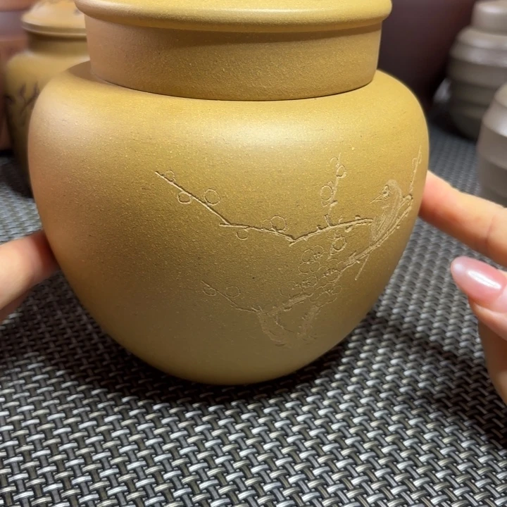 紫砂茶叶罐中高端紫砂茶叶罐