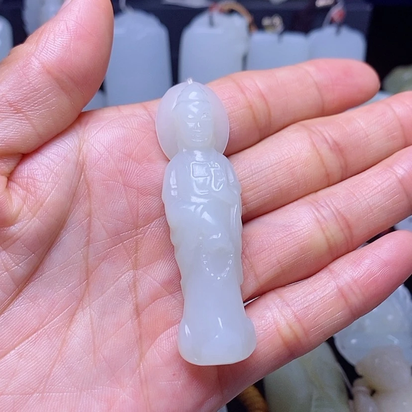 【闪购商品】和田玉（糖玉）未镶嵌挂件