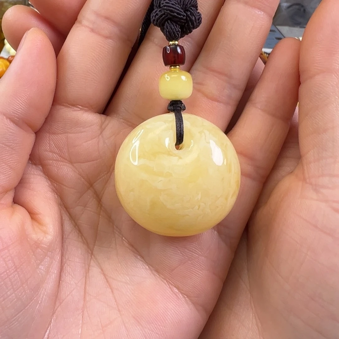 蜜蜡裸石未镶嵌蜜蜡