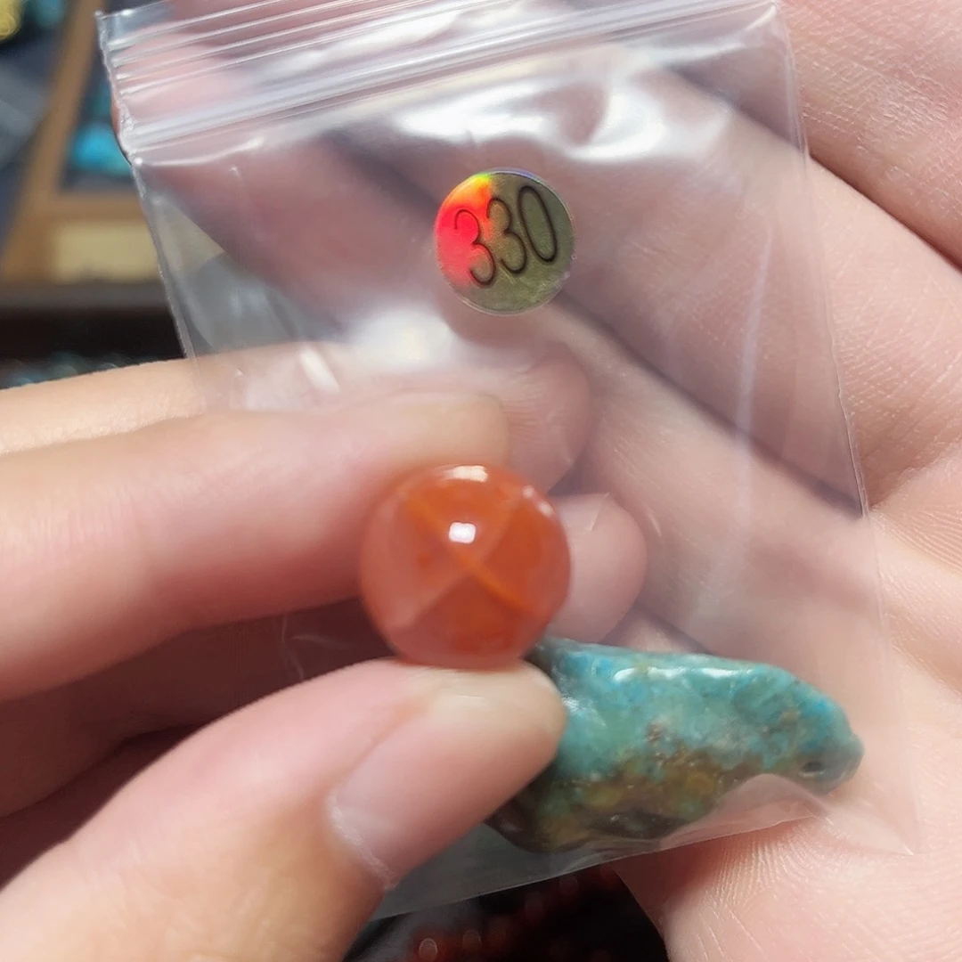 杉***杉未镶嵌圆珠桶珠老型手串！！玛瑙/玉髓