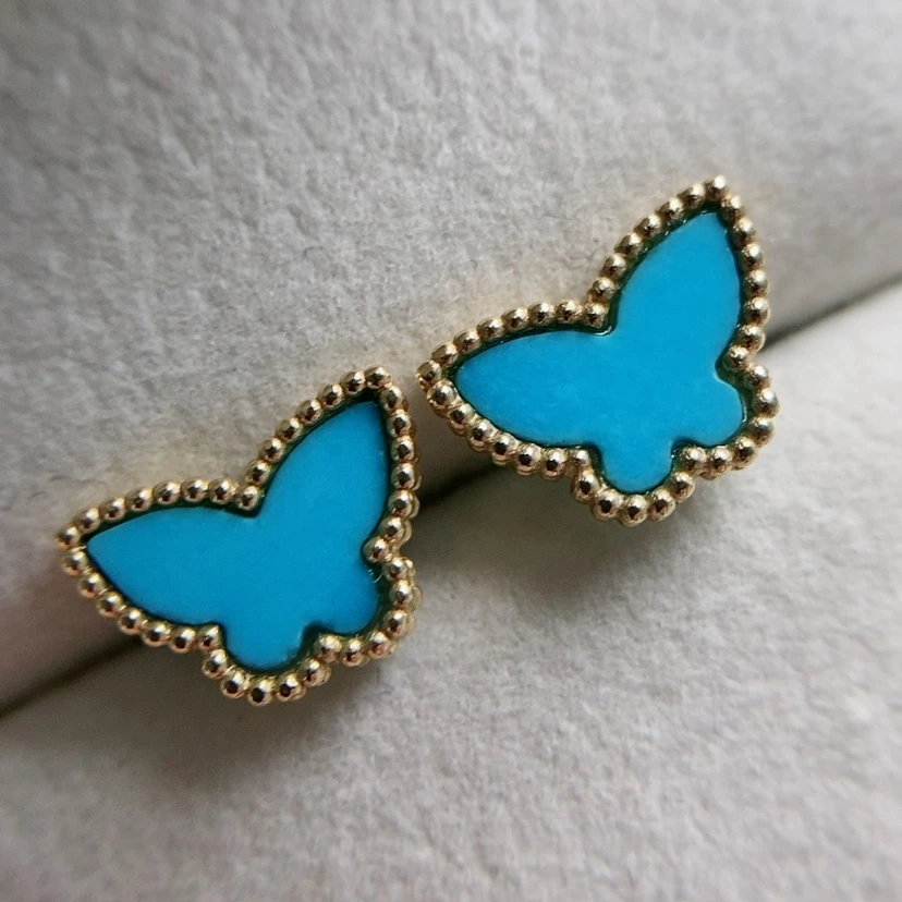 【闪购商品】绿松石珠宝奇石18K金镶嵌