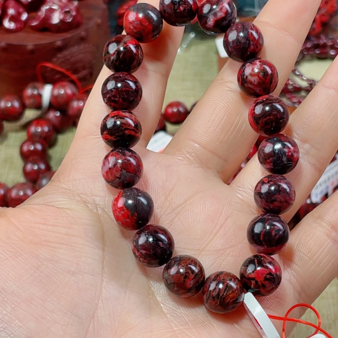 A***人天然辰砂有沙眼沙坑