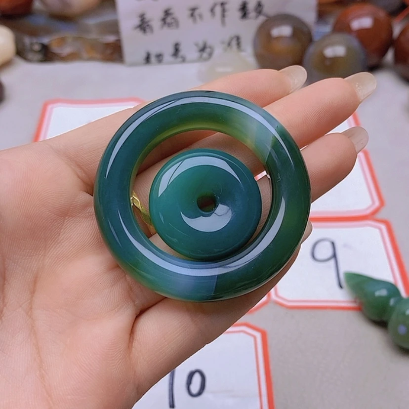 【闪购商品】未镶嵌玛瑙/玉髓珠宝半成品苏****》