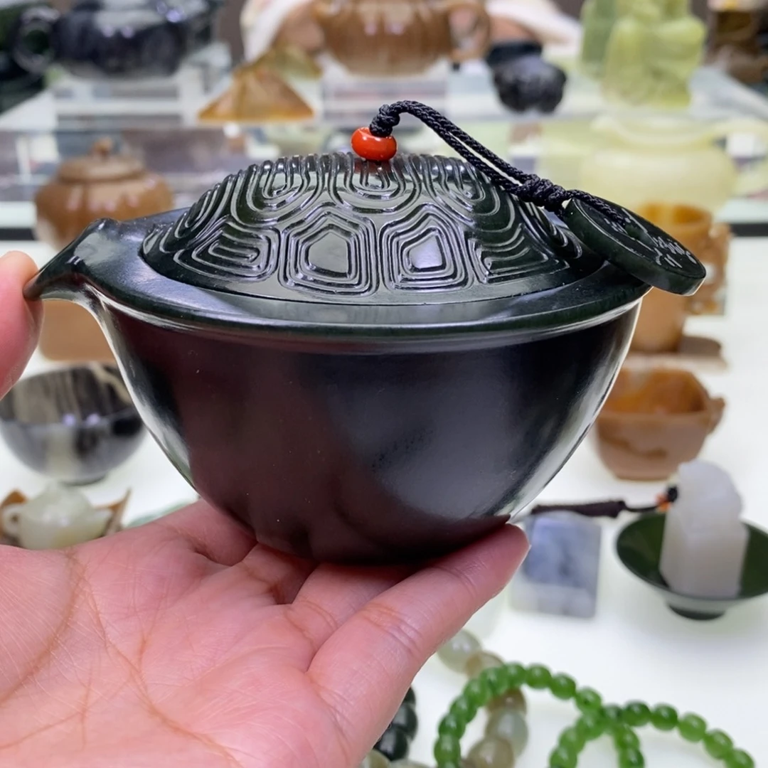 和田玉茶壶未镶嵌