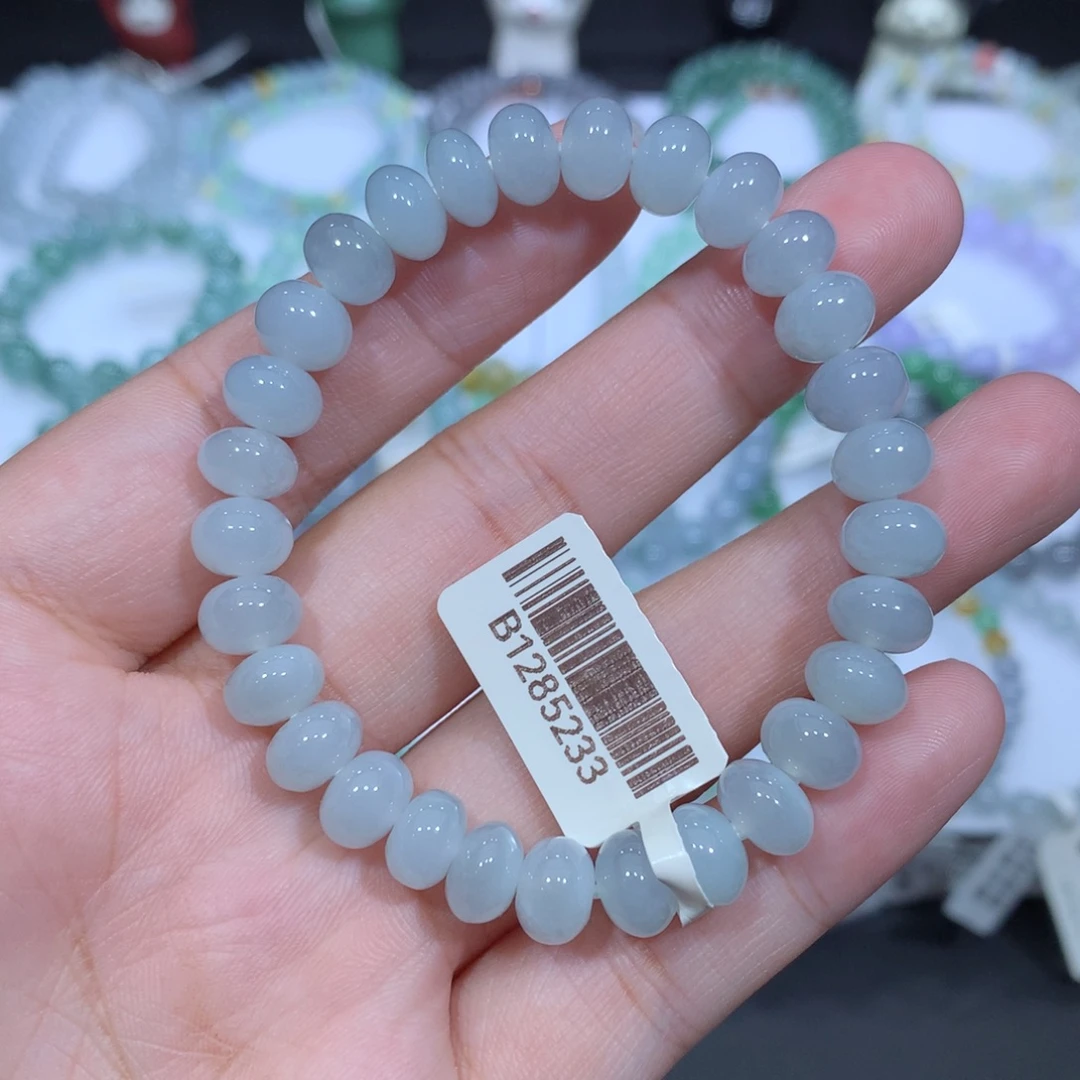 未镶嵌手串翡翠天然
