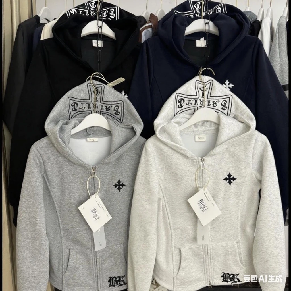 9083秋款~高级收腰刺绣梵文字母瑜伽外套